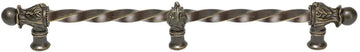 Acanthus 18'' cc with 3/8'' twist bar Romanesque style with center brace 783-3