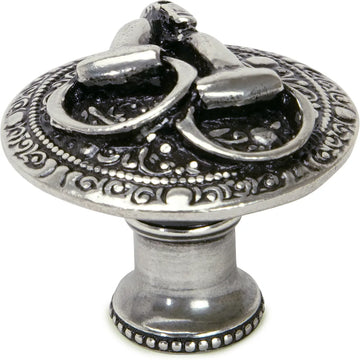 Americana bits on classic background knob right in finish Chalice 8011-9