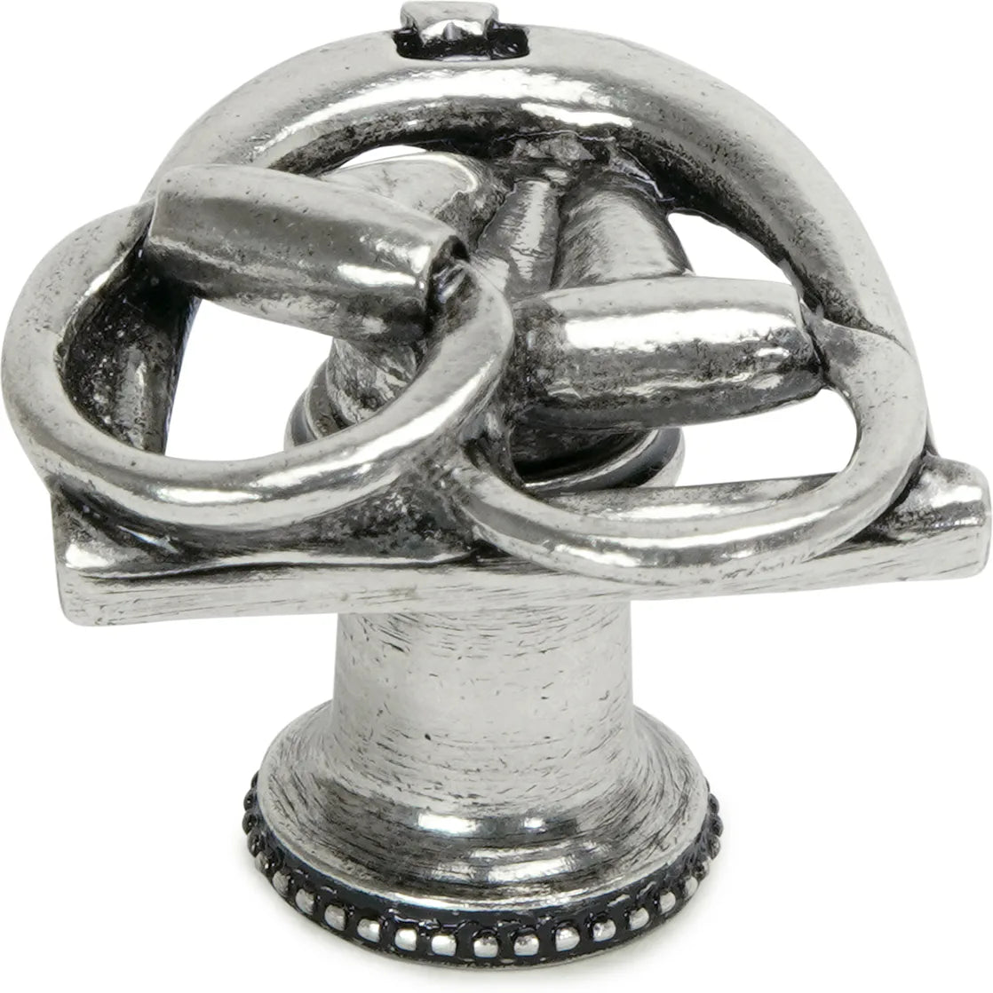 Americana bits in stirrup knob right in finish Chalice 8012-9