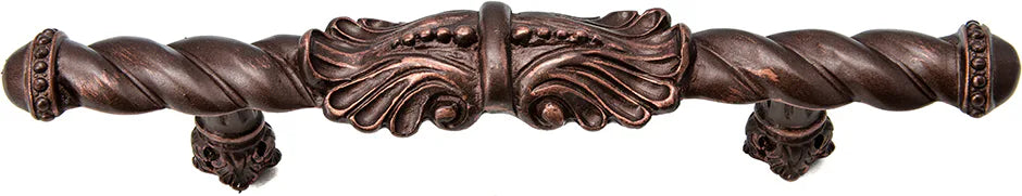Acanthus 4'' cc large pull Romanesque style 826-22