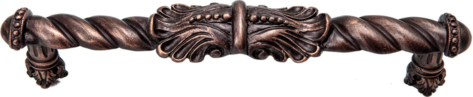 Acanthus 6'' cc large pull Romanesque style 828-22