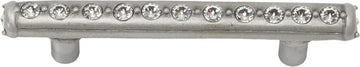 Caché 3'' cc pull with center of Swarovski Crystals 870