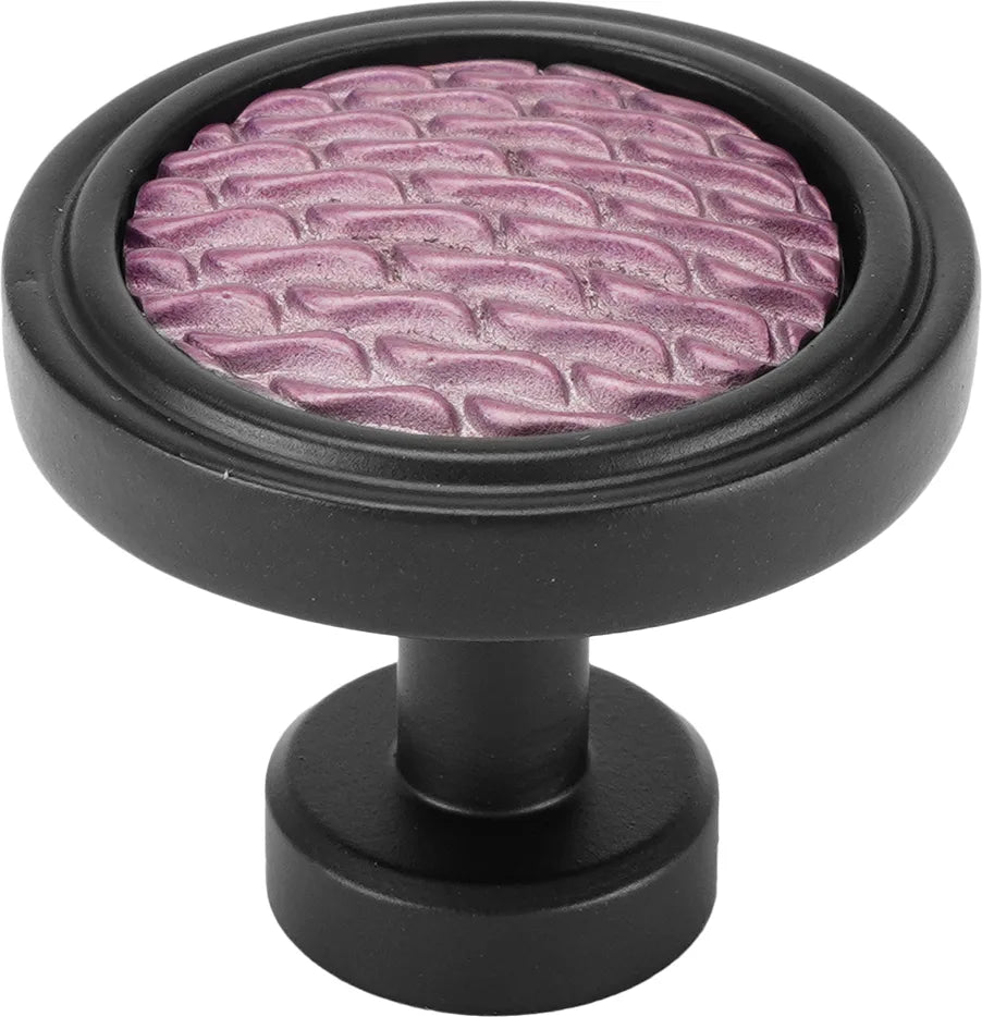 Spectra Waves knob in black and cherry finishes 9002BFP