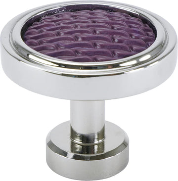 Spectra Waves knob in chrome and black Cherry finishes 9002CBCY
