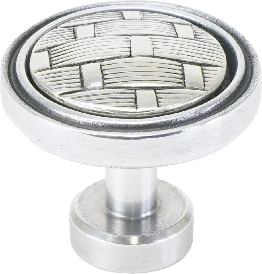 Spectra Weaves knob in chrome finish 9003C