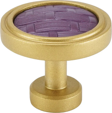 Spectra Weaves knob in gold and black Cherry finishes 9003GBCY
