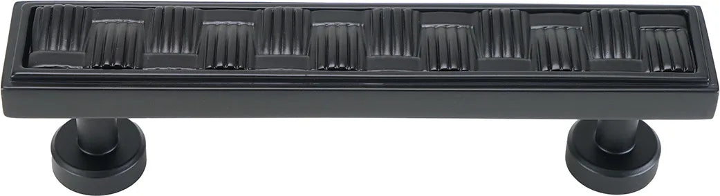 Spectra Weaves 4'' cc pull in finish Black 9034B