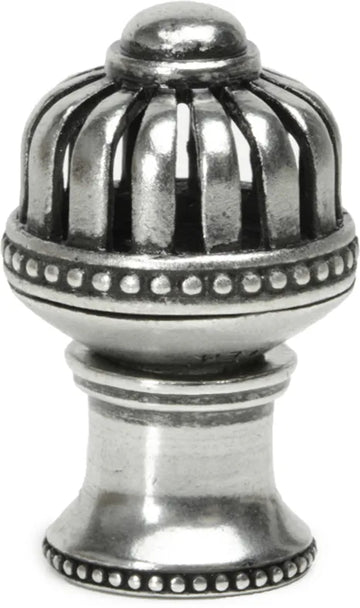 Cricket Cage medium round knob with flared foot in Chalice. 954B-9