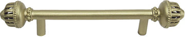 Cricket Cage large 4'' cc pull in Soft Gold. 960-27