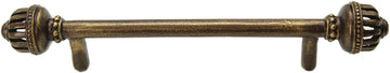 Cricket Cage large 5'' cc pull in Antique Brass. 961-3