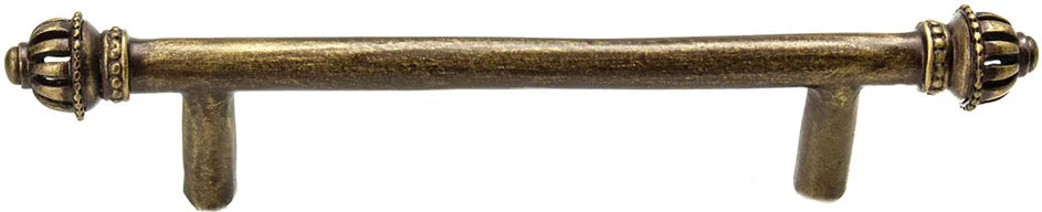 Cricket Cage small 4'' cc pull in Antique Brass. 984-3
