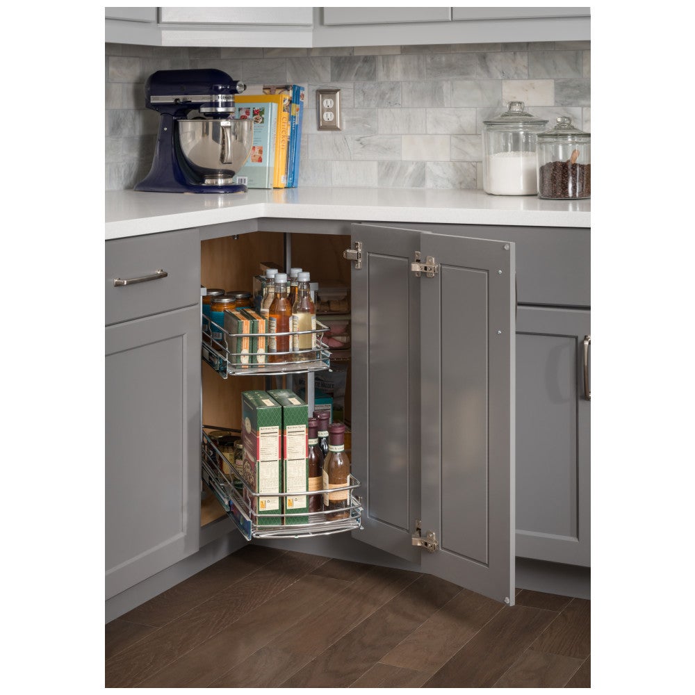 LazySusans Easy 360 Lazy Susan Rotating Corner Organizer CS-ES360