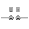 Entry Dead Bolt/ Spring Latch