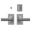 Privacy Mortise Bolt/Spring Latch
