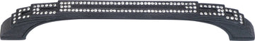 Evening Dress Iii 6'' cc Pull, Decorated With Swarovski® Clear Crystal, Matte Black 10419MB