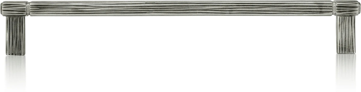 8'' cc Barnard Pull, Burnished Pewter Finish 10638BP
