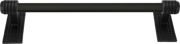 Wilton 24'' Large Towel Bar, Reeded Handle, Matte Black Finish 2100R/24/MB