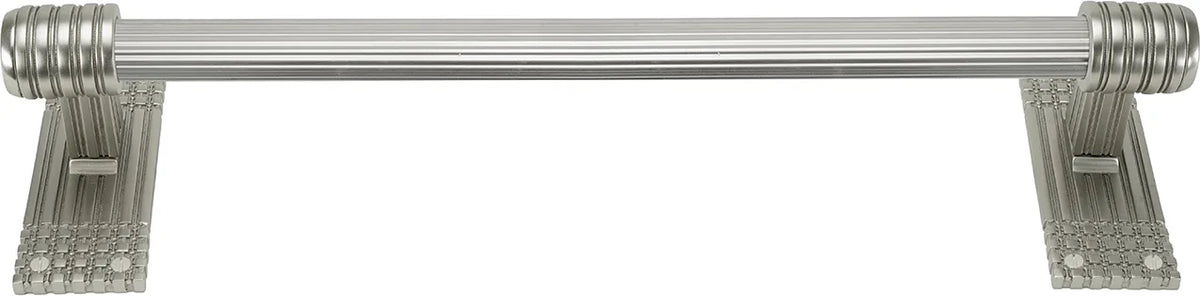 Wilton 30'' Large Towel Bar, Reeded Handle, Satin Nickel Finish 2100R/30/SN