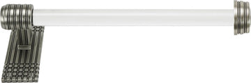 Wilton 12'' Hand Towel Right, Acrylic Handle, Antique Nickel Finish 2114AN