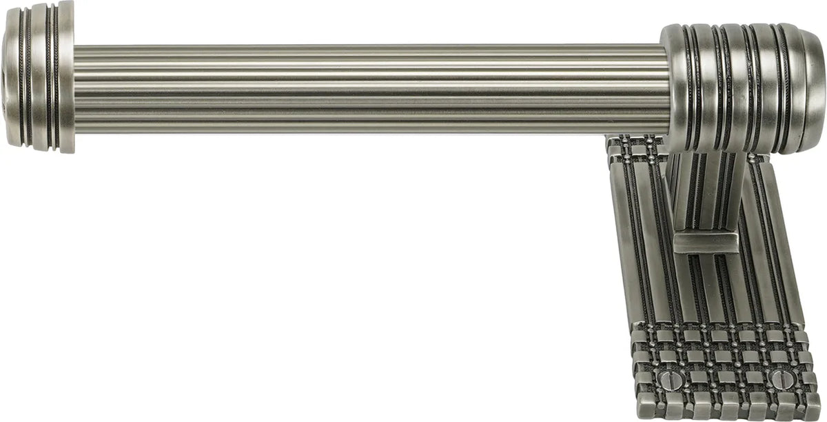 Wilton Tissue Bar Left, Reeded Handle, Antique Nickel Finish 2115R/AN