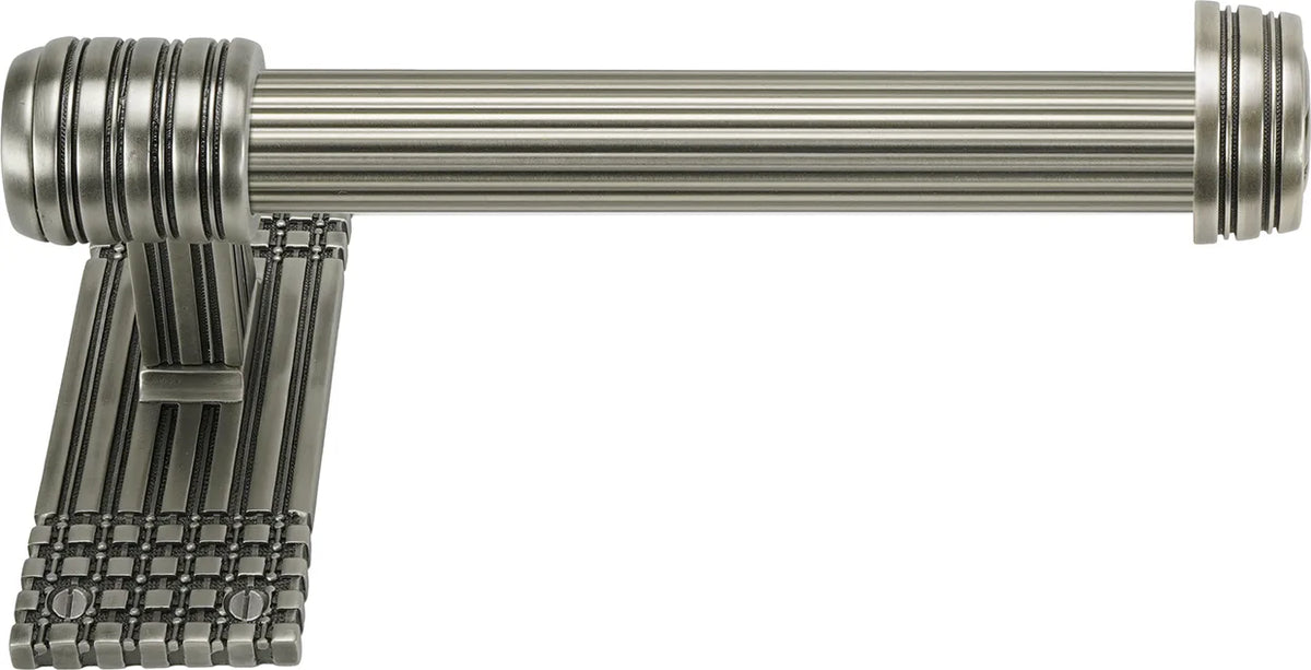 Wilton Tissue Bar Right, Reeded Handle, Antique Nickel Finish 2116R/AN
