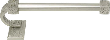 Sutton 12'' Hand Towel Bar Right, Reeded Handle, Satin Nickel Finish 2211R/SN