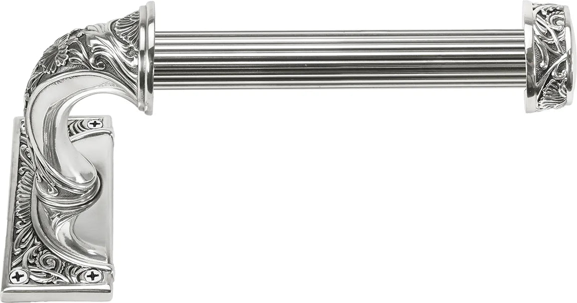 Georgetown Tissue Bar, Burnished Silver Finish 2301/6