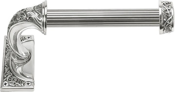 Georgetown Tissue Bar, Burnished Silver Finish 2301/6