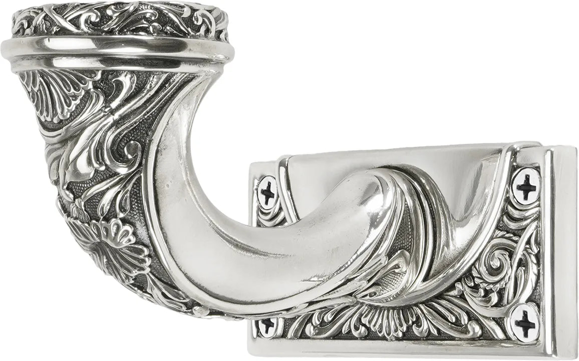 Georgetown Large Hook, Burnished Silver Finish 2307/6