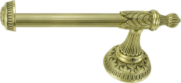 Hampton Tissue Bar Left, Burnished Brass Finish 2505BB