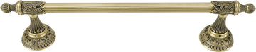 Hampton Crystalized 30'' Towel Bar, Decorated With Light Colorado Topaz Swarovski Crystals, Florentine Gold Finish 2550/30/FG