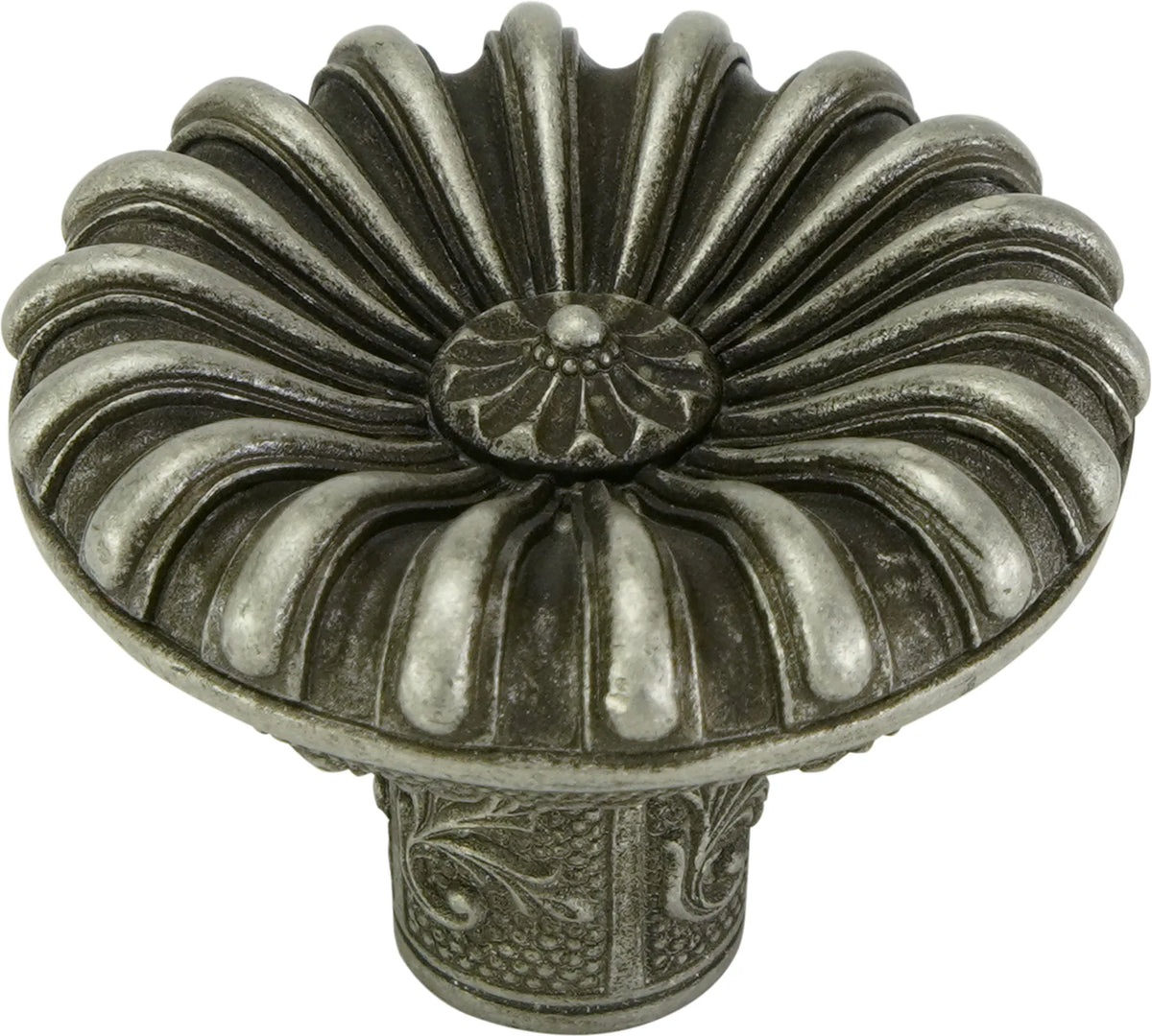 Edgar Berebi Nantucket Knob In Artisan Pewter Finish 7177AP