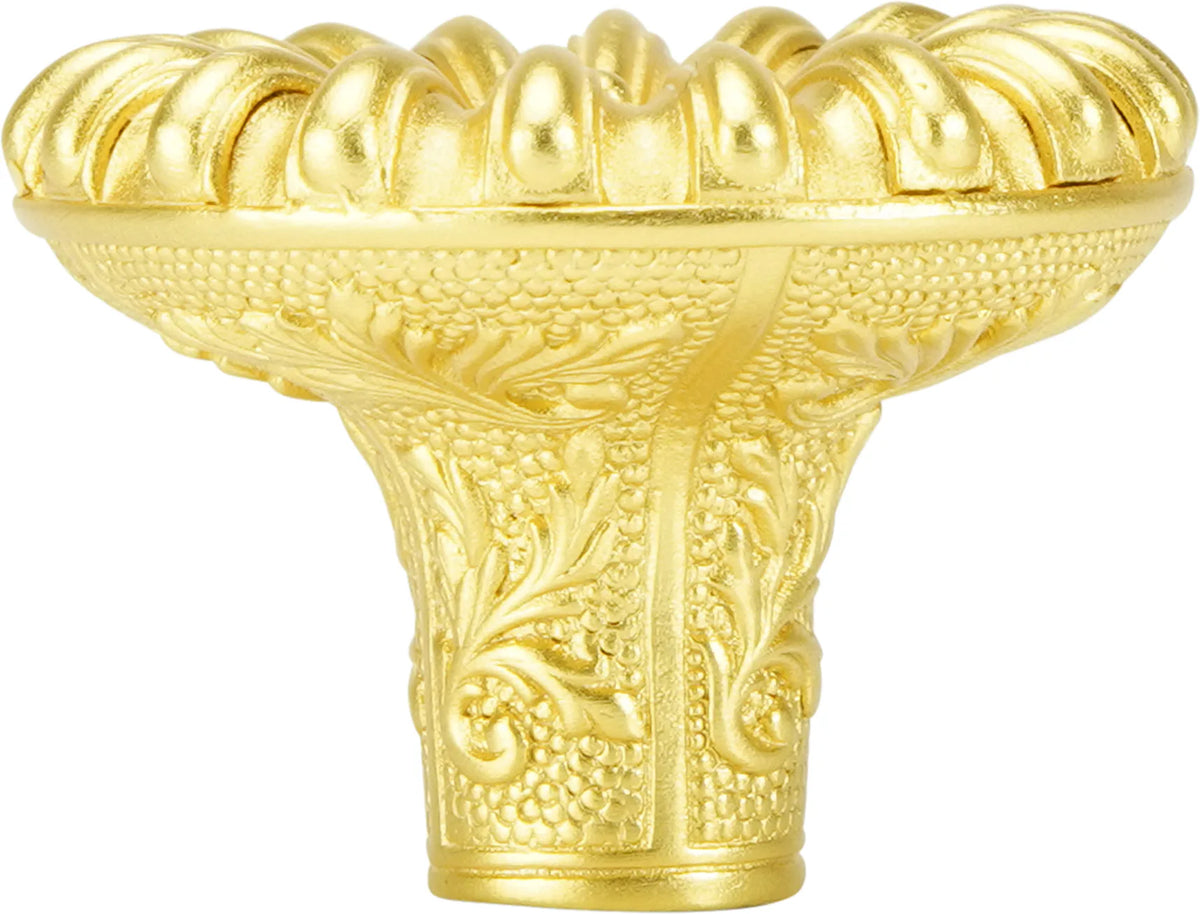 Edgar Berebi Nantucket Knob In Satin Gold Plate 7177SG