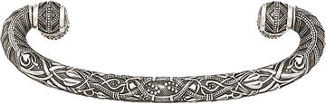 3-1/2'' cc Tremont Hinged Pull Burnish Silver Finish 7746/6