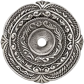 Glendale Back Plate, Antique Nickel Finish 8312AN