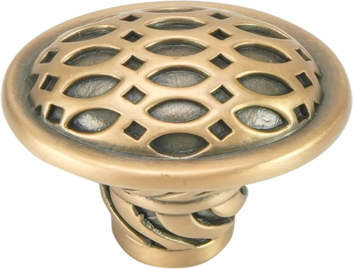 Milan Oval Knob, Museum Gold 8371/1