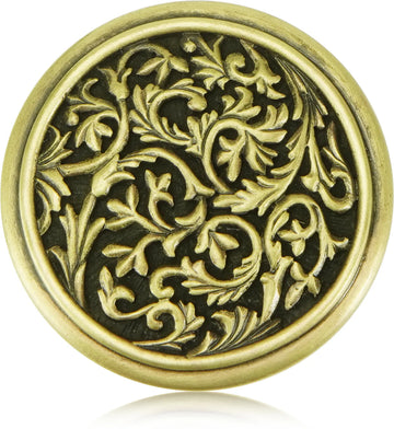 Glendale Court Knob Burnish Brass Finish 8457BB