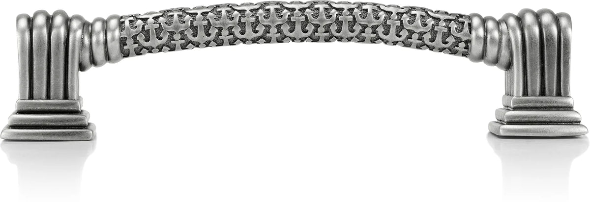 3-1/2'' cc Yacht Club Pull Antique Nickel Finish 8546AN