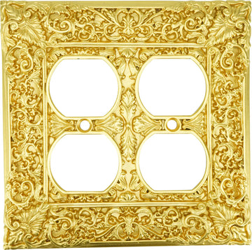 Switch Plates Glendale 4 Outlet Switch Cover 8819SG