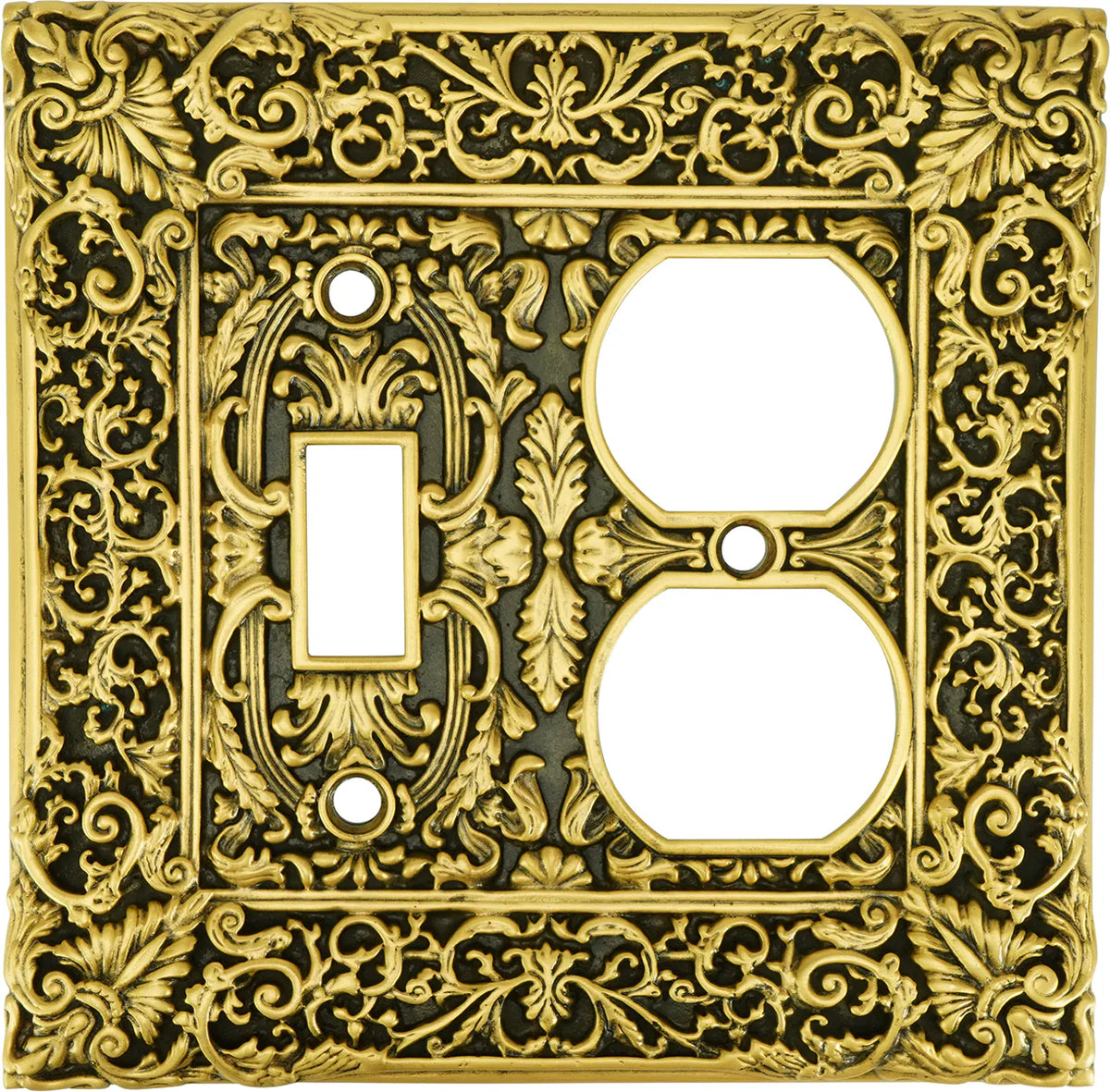 Switch Plates Glendale Single Toggle, Dbl Outlet 8823/1