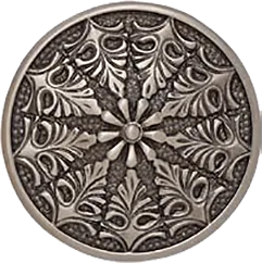 Toulouse Knob, Antique Nickel Finish 9637AN