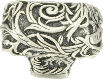Ellington Rectangle Knob, Matte Silver 9896MS