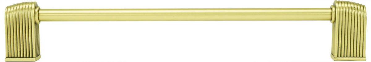 Urban Metro Oxford 8'' cc Pull, Burnish Brass Plate 101378/BB
