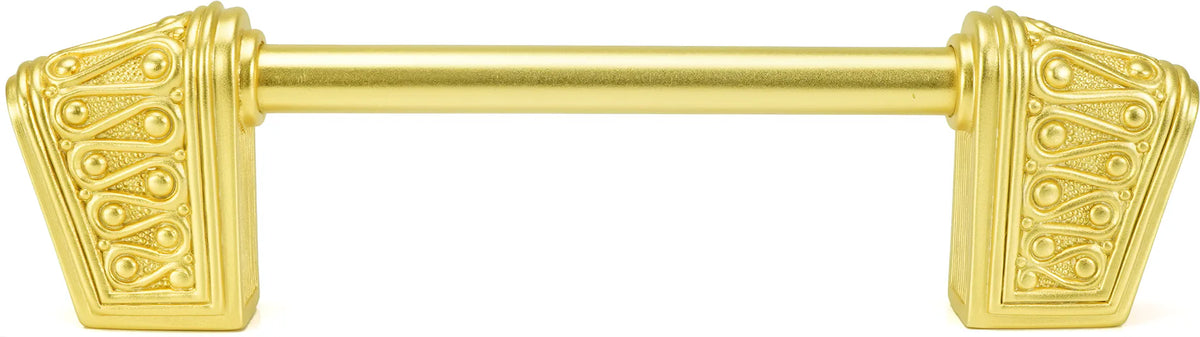 Urban Metro Rivoli 4'' cc Knob-pull, Satin Gold Plate 101384/SG