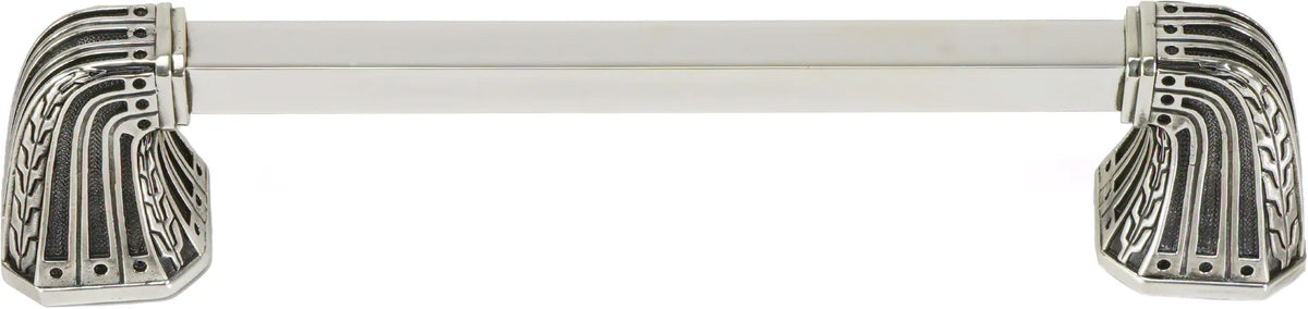 Urban Metro Saville 6'' cc Pull, Burnish Silver Plate 101436/BS