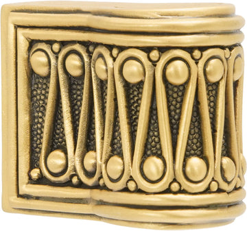 Urban Metro Rivoli Knob, Museum Gold Plate 101491/MG