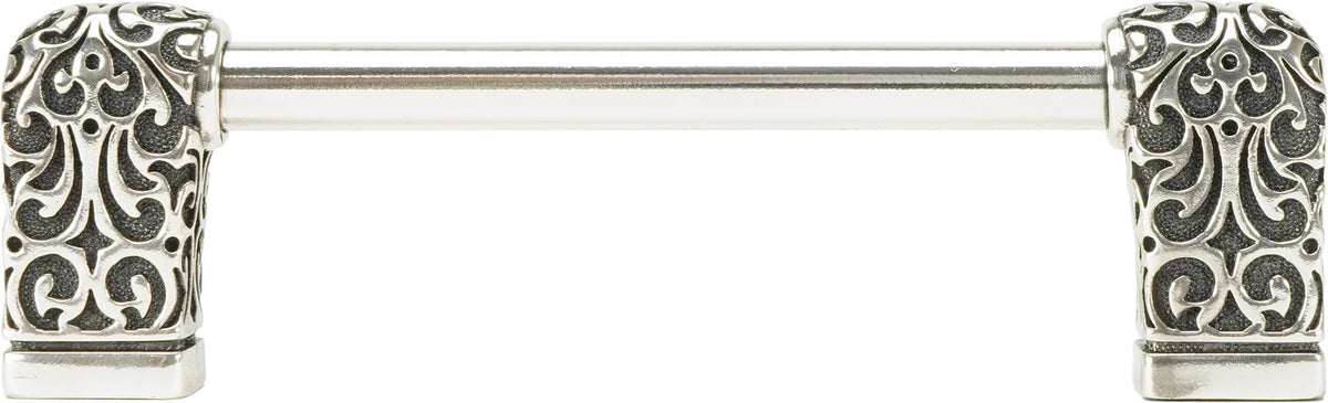 Urban Metro Via Veneto 4'' cc Knob-pull, Burnish Silver Plate 101524/BS