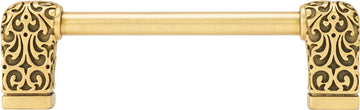 Urban Metro Via Veneto 4'' cc Knob-pull, Museum Gold Plate 101524/MG