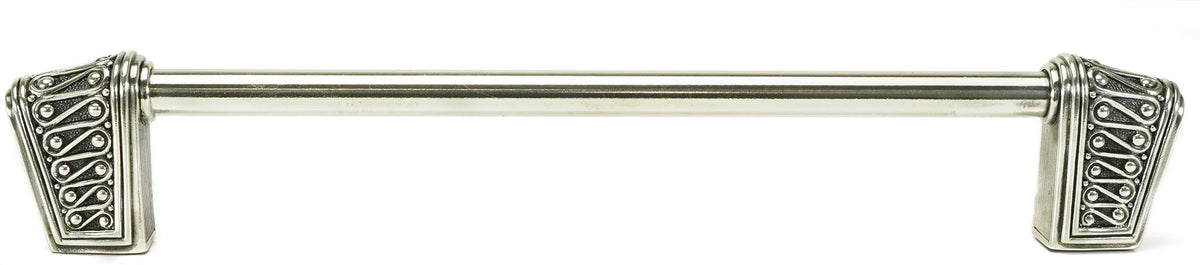 Urban Metro Rivoli 8'' cc Pull, Burnish Silver Plate 101578/BS