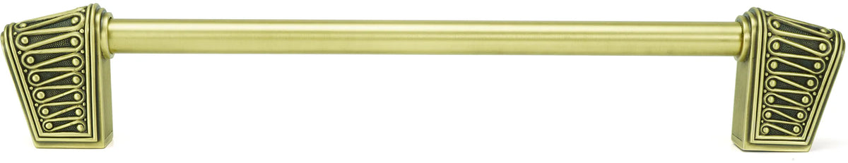Urban Metro Rivoli 10'' cc Appliance Pull, Burnish Brass Plate 101590/BB